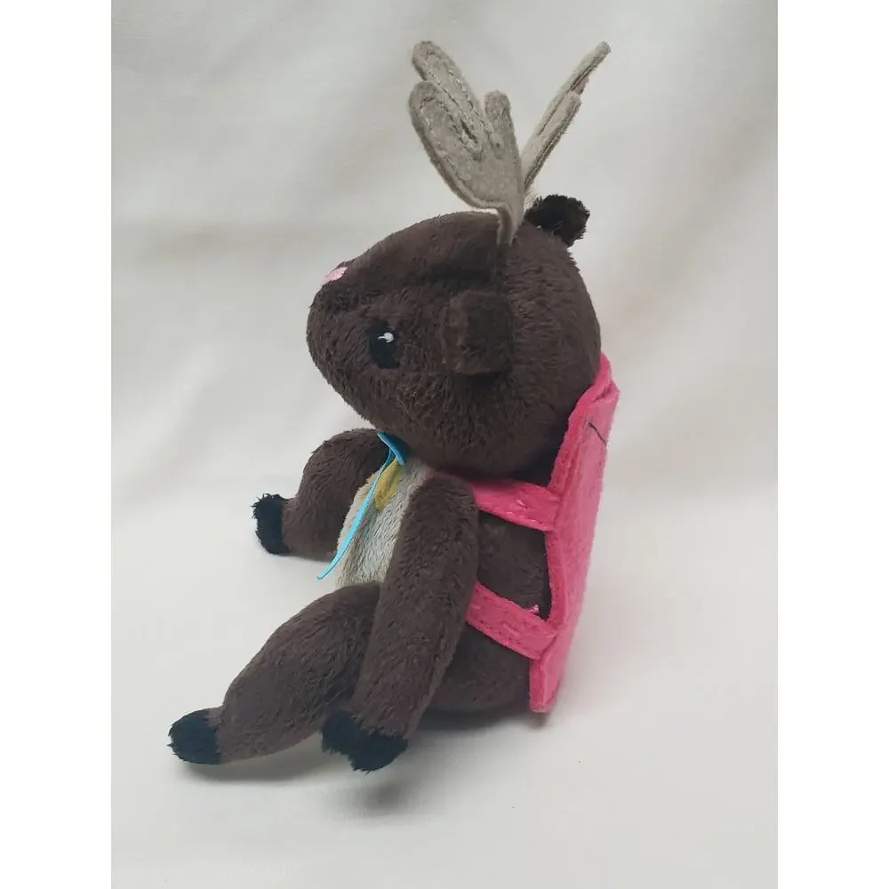 Old Navy Reindeer Plush GC Holder Stuffed Animal